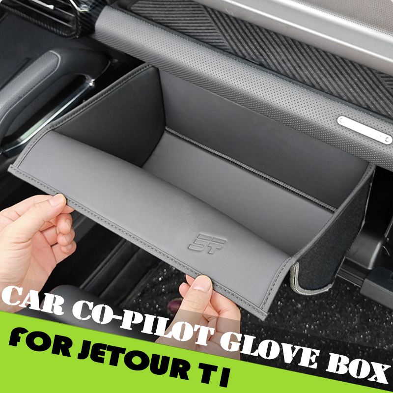 Driving Gloves Leather - Auto Co-Pilot Handschuhfach passend für Jetour
