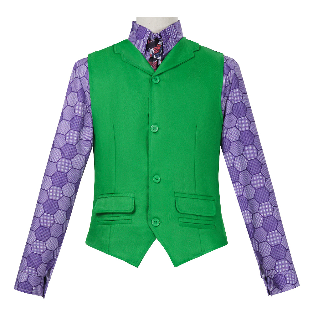 Mens Fashion Vest - Joker Cosplay Fantsy Shirts Weste Kostüm