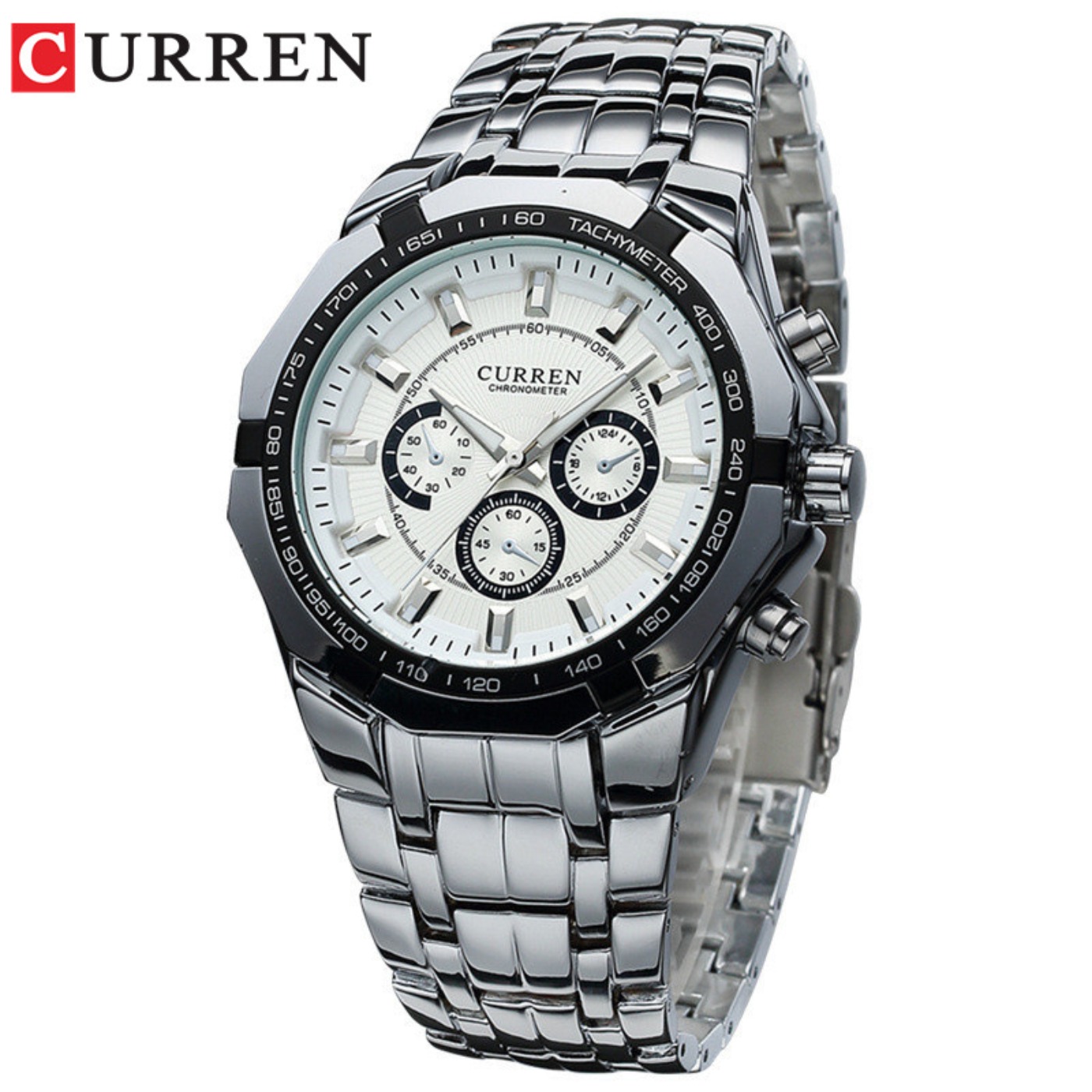 Mens Fashion Watch - CURREN Herren Luxusmarke Militär Sport Herrenuhren