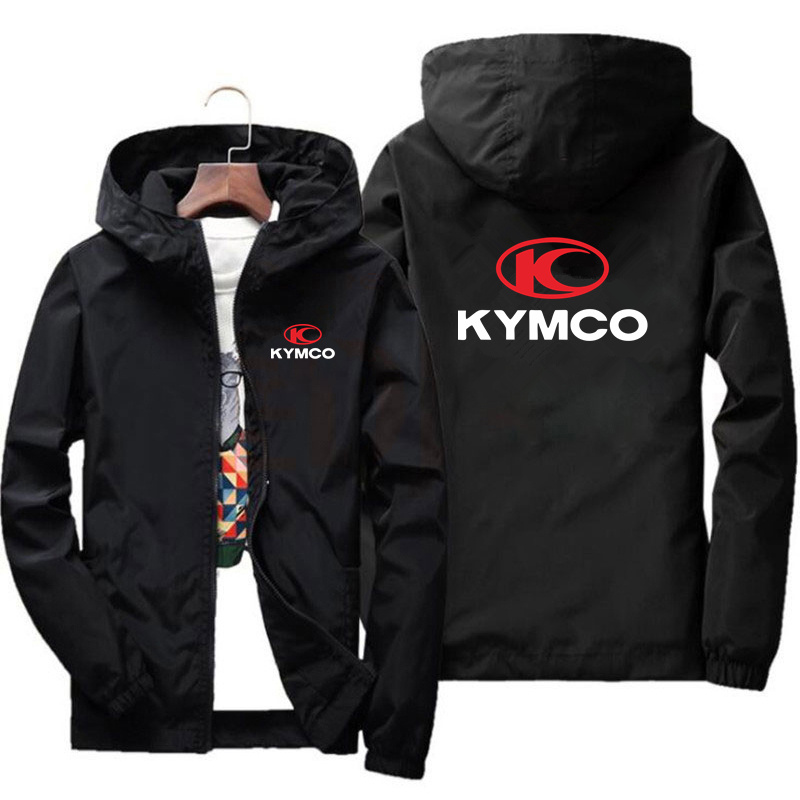 Mens Fashion Bomber Jacket - Frühling Sommer KYMCO Bomber Jacke Männer