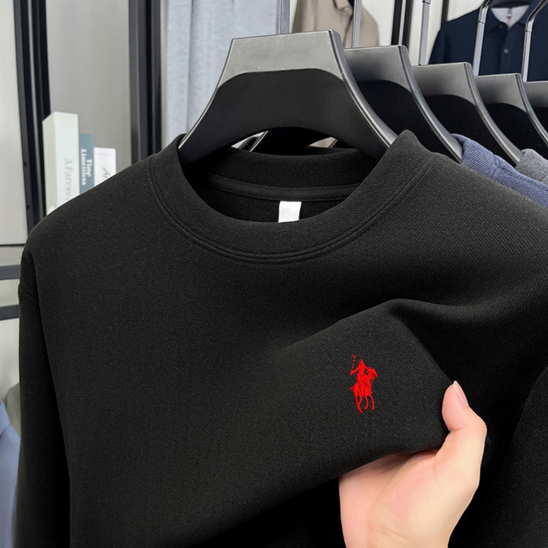 Men'S Winter Fashion - Weiches Baumwoll-Herren-T-Shirt mit langen Ärmeln und