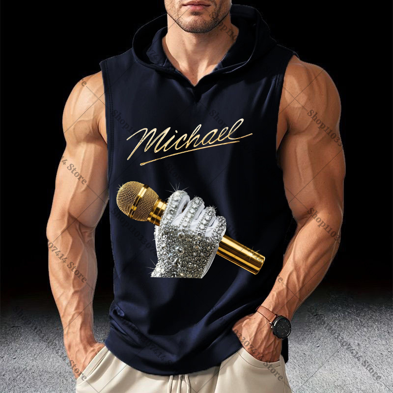 Mens Fashion Vest - Modische Freizeitweste für Erwachsene, Sommerkleidung, Unterhemd,
