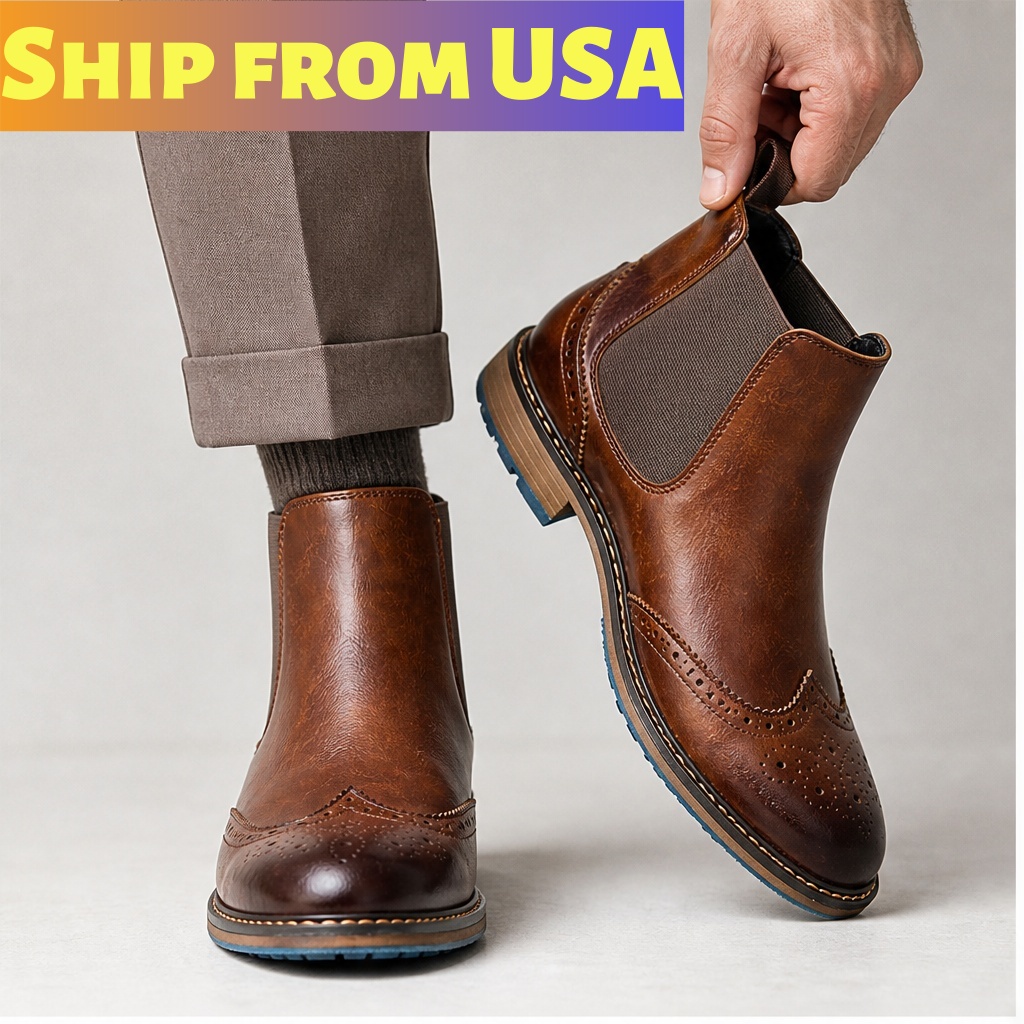 Men'S Fashion Model - Chelsea Boots Herren Komfortable Marken-Mode 2026