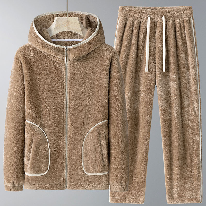 Men'S Fashion For 2026 - 2026 Winter Neues Herren-Hoodie-Set mit dickem