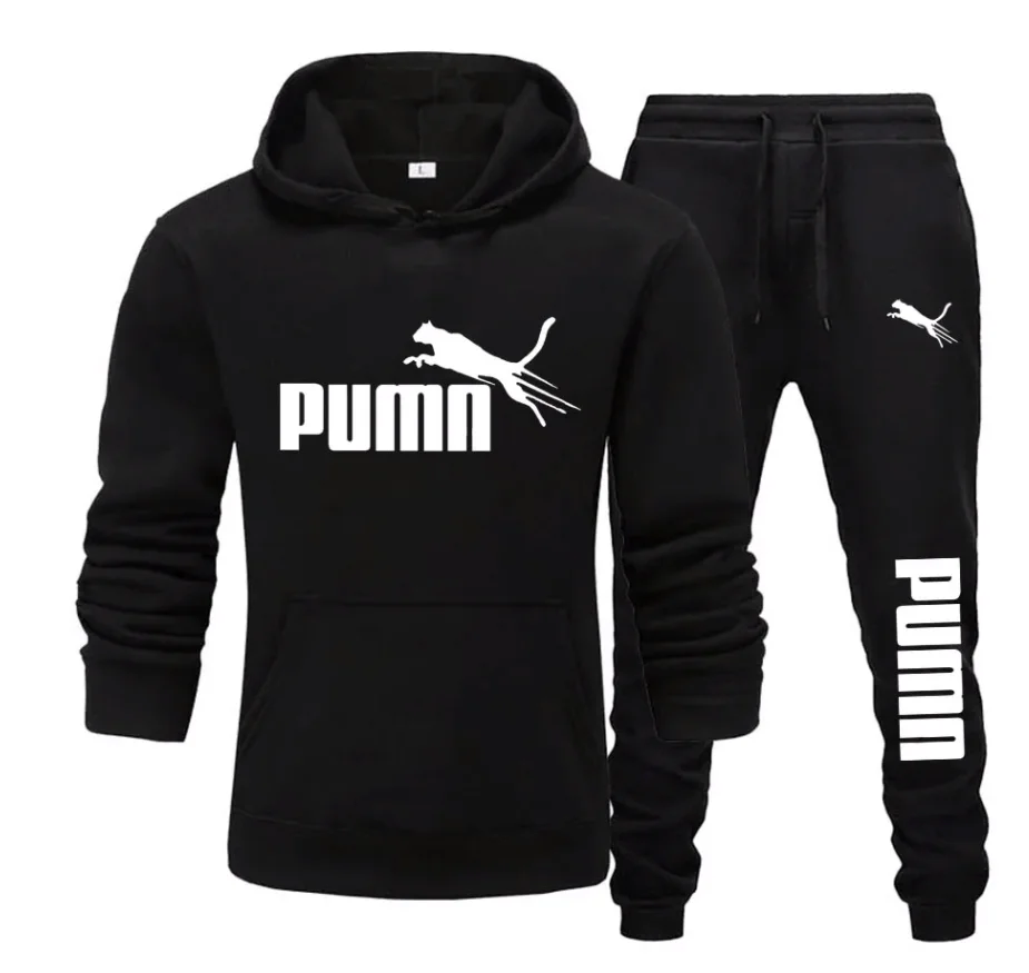 Men'S Winter Fashion - Neues Herren-Set aus Kapuzenpullover und Hose