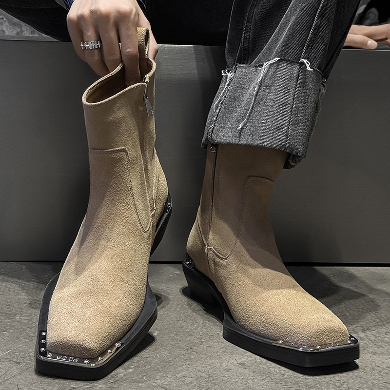 Chelsea Boots Men - England-Stil für Männer, lässig, Party, Nachtclub,