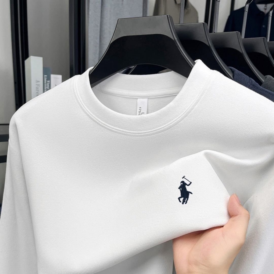Men'S Winter Fashion - Weiches Baumwoll-Herren-T-Shirt mit langen Ärmeln und