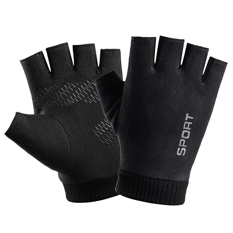 Driving Gloves Leather - Männer Winter Wildleder Leder Plüsch Starke