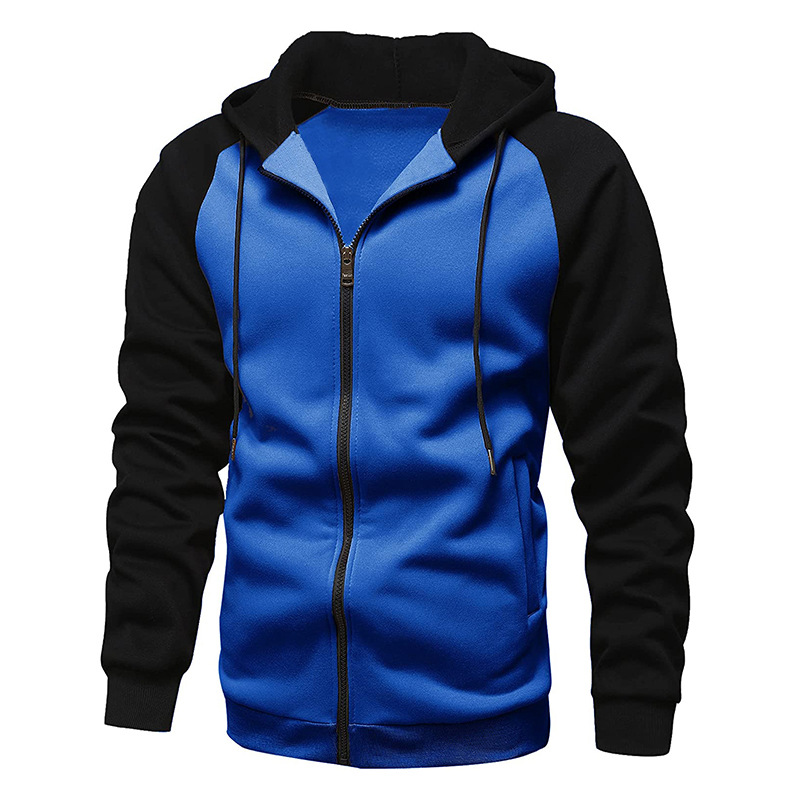 Mens Fashion Bomber Jacket - Modische Herbstjacken für Herren, einfarbig, lässig,