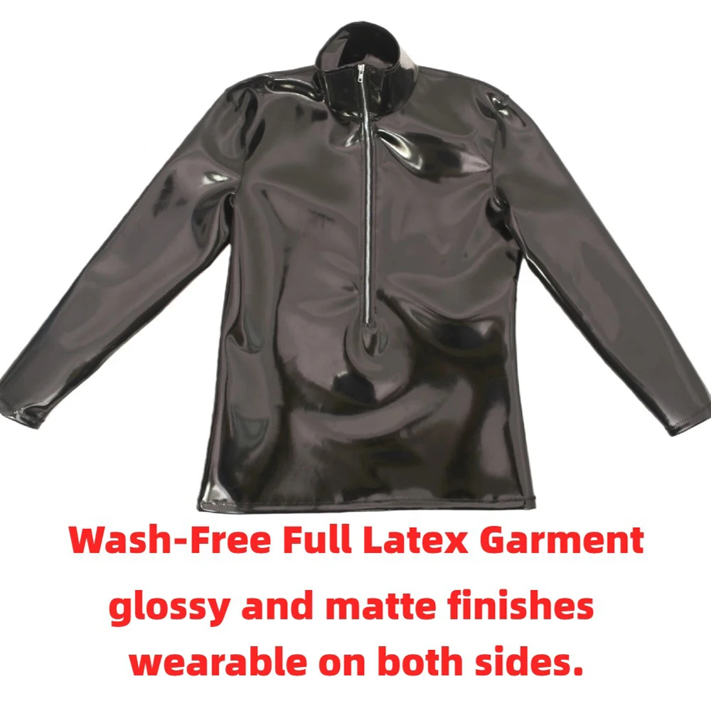 Neue Mode Tuch Latex männer T- – Mens Fashion Top Bewertung und Preis