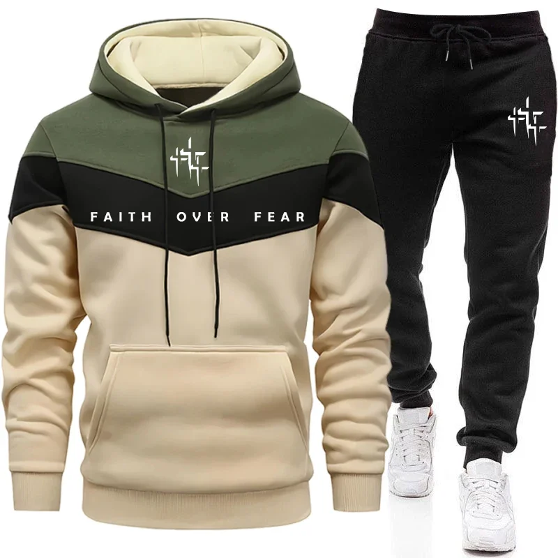 Faith Over Fear Herren-Trainin – Men'S Winter Fashion Bewertung und Preis