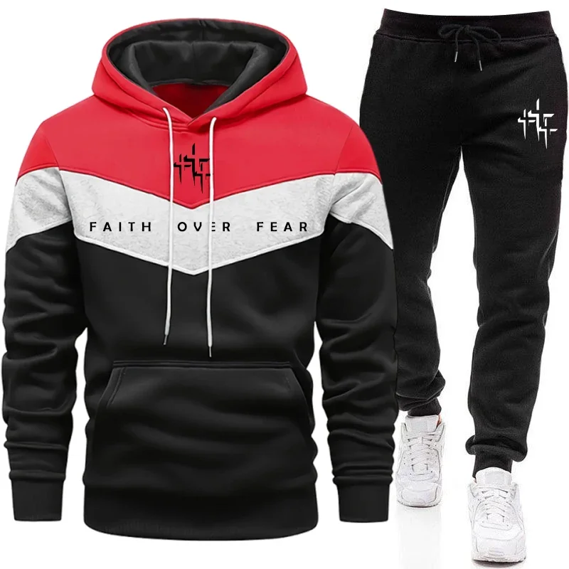 Faith Over Fear Herren-Trainin – Men'S Winter Fashion Bewertung und Preis