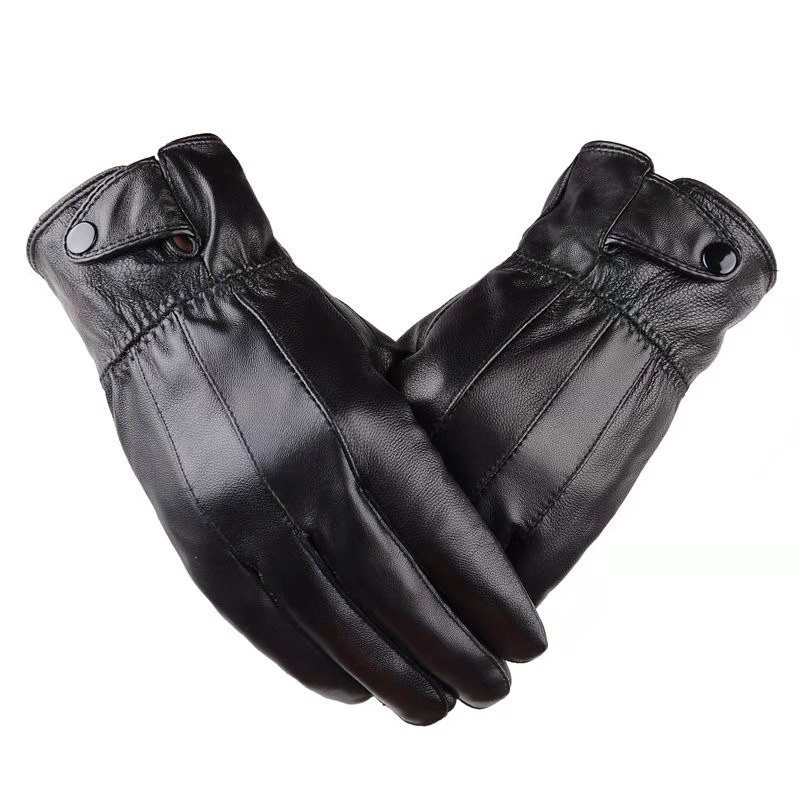 1 Paar Herren Pu Leder Winter  – Driving Gloves Leather Bewertung und Preis