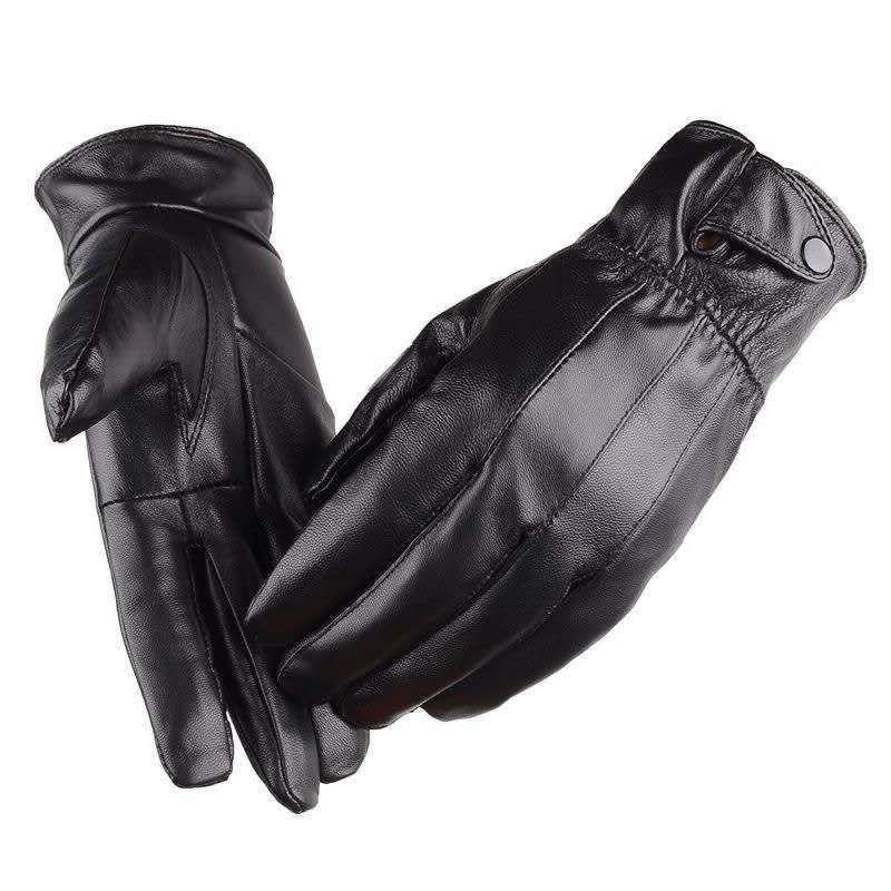 1 Paar Herren Pu Leder Winter  – Driving Gloves Leather Bewertung und Preis