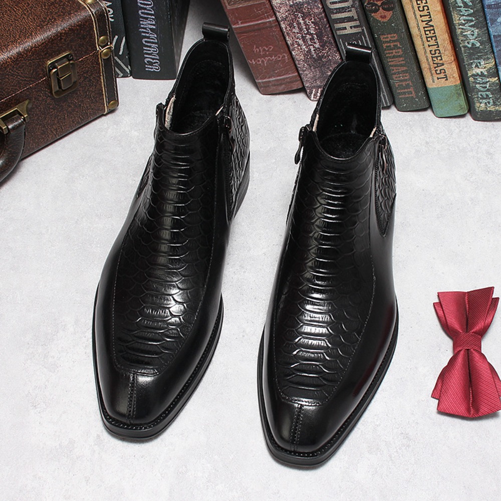 Marken-Herrenstiefel, Modische – Chelsea Boots Men Bewertung und Preis