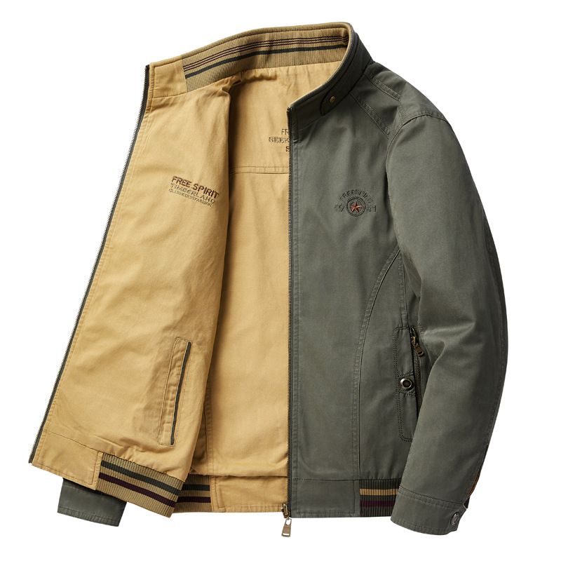 Doppelseitig tragbare Wanderja – Windbreaker Men Zip Bewertung und Preis