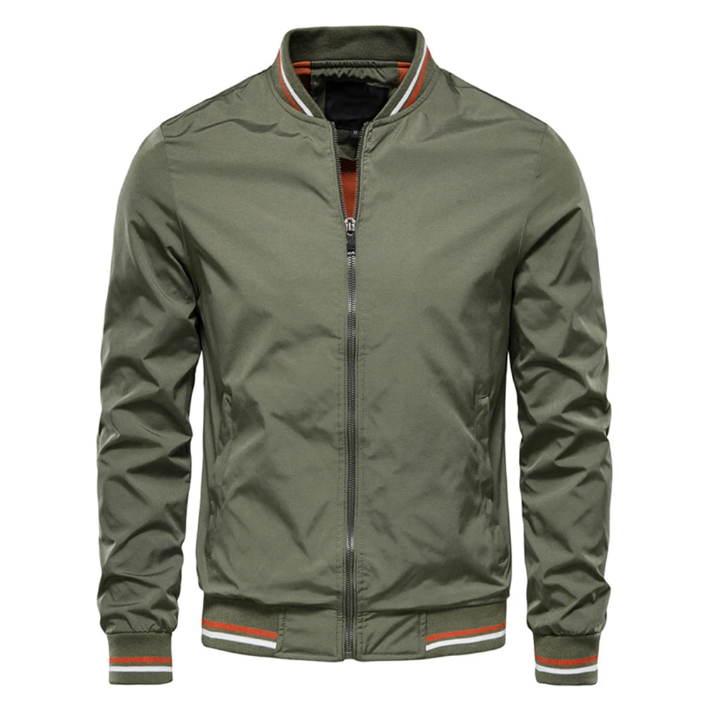 Frühling Sommer Bomberjacke He – Mens Fashion Bomber Jacket Bewertung und Preis
