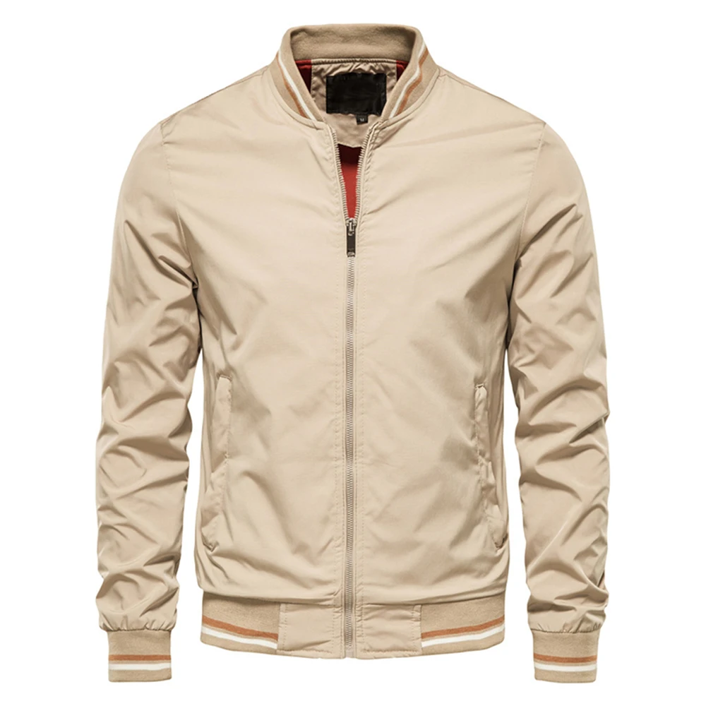 Frühling Sommer Bomberjacke He – Mens Fashion Bomber Jacket Bewertung und Preis