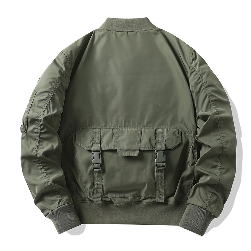 Herrenjacke Vintage Streetwear – Mens Fashion Bomber Jacket Bewertung und Preis