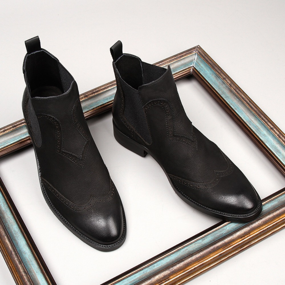 Modische graue Chelsea-Stiefel – Chelsea Boots Men Bewertung und Preis