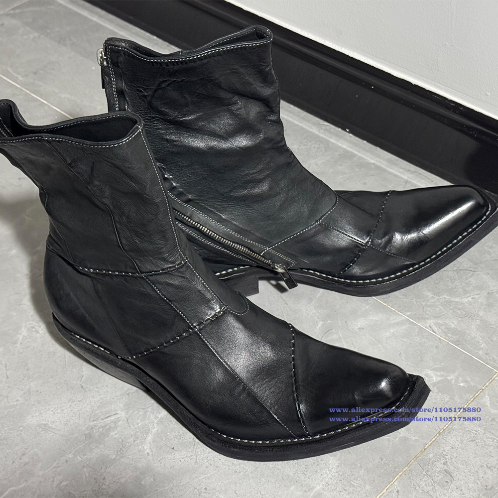 Schwarze Lederstiefel für Herr – Chelsea Boots Men Bewertung und Preis