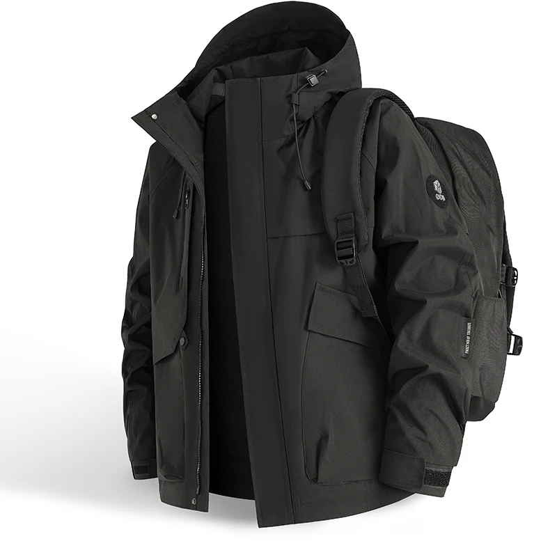 Wasserdichte Jacke für Herren, – Windbreaker Men Zip Bewertung und Preis
