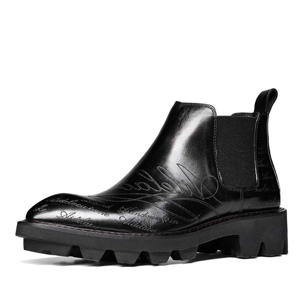 Echtleder-Anzugschuh für Herre – Chelsea Boots Men Bewertung und Preis