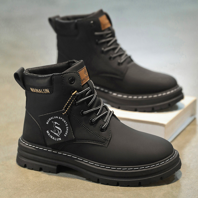Klassische Herren-High-Top-Sti – Men'S Fashion Footwear Bewertung und Preis