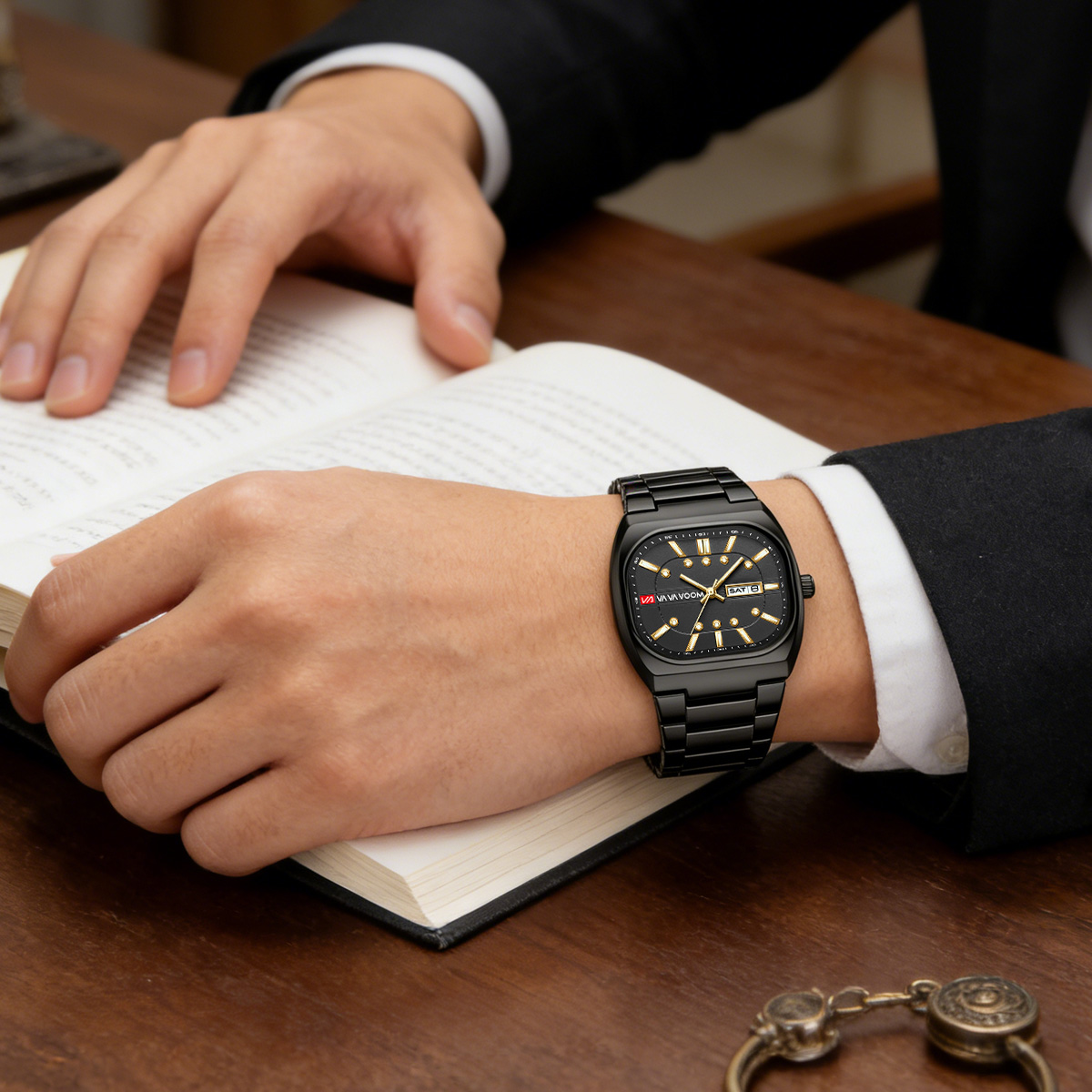 Quadratische Neue Einzigartige – Mens Fashion Watch Bewertung und Preis