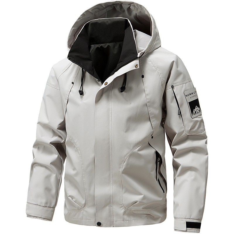 Streetwear Aviator-Jacken für  – Windbreaker Men Zip Bewertung und Preis