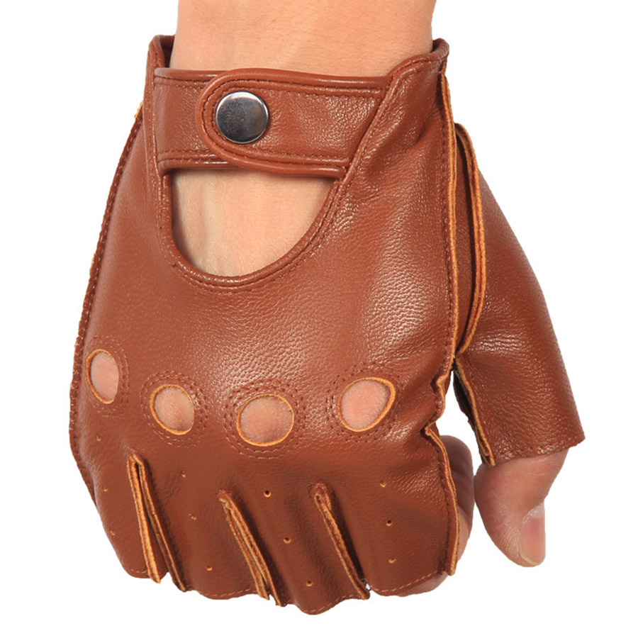 Hochwertige Herren-Halbfingerh – Driving Gloves Leather Bewertung und Preis