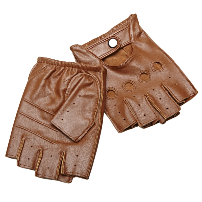 Hochwertige Herren-Halbfingerh – Driving Gloves Leather Bewertung und Preis