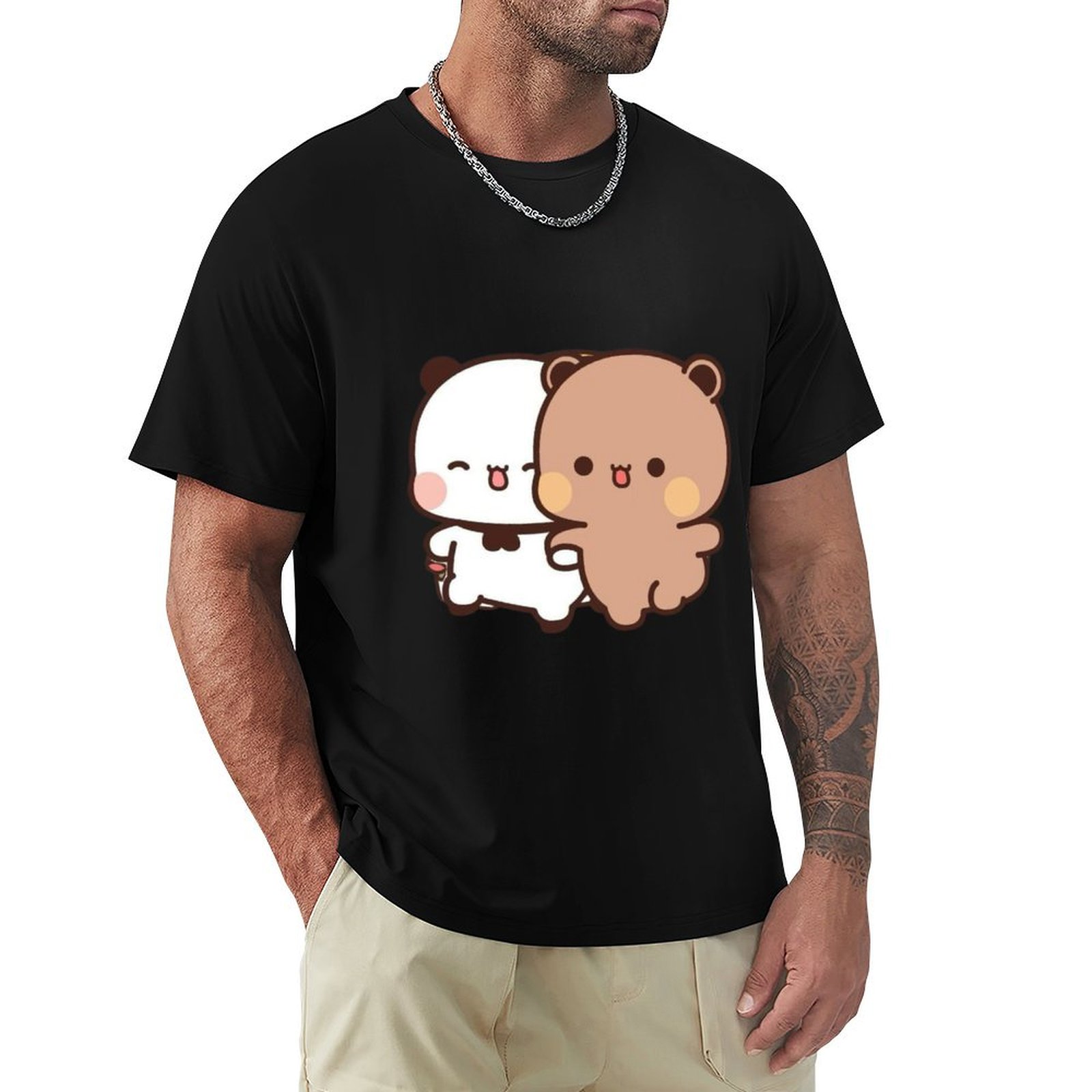 Panda-Bär und Brownie Echte Li – Mens Xmas Fashion Bewertung und Preis