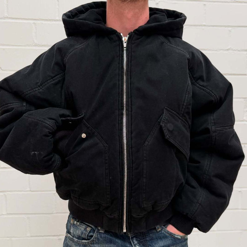 Herren Oversized Gewaschene Ca – Mens Fashion Bomber Jacket Bewertung und Preis