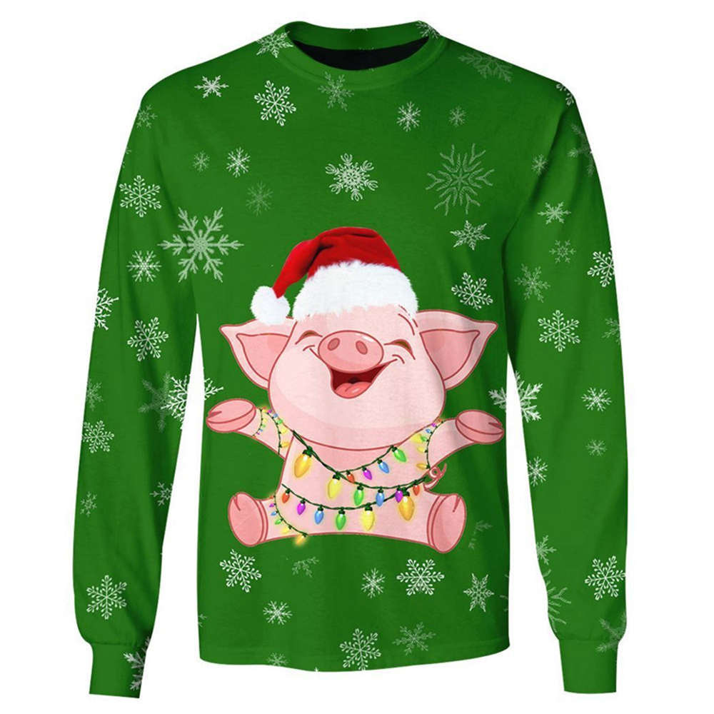 HX Lustige Piggy Weihnachten H – Mens Xmas Fashion Bewertung und Preis