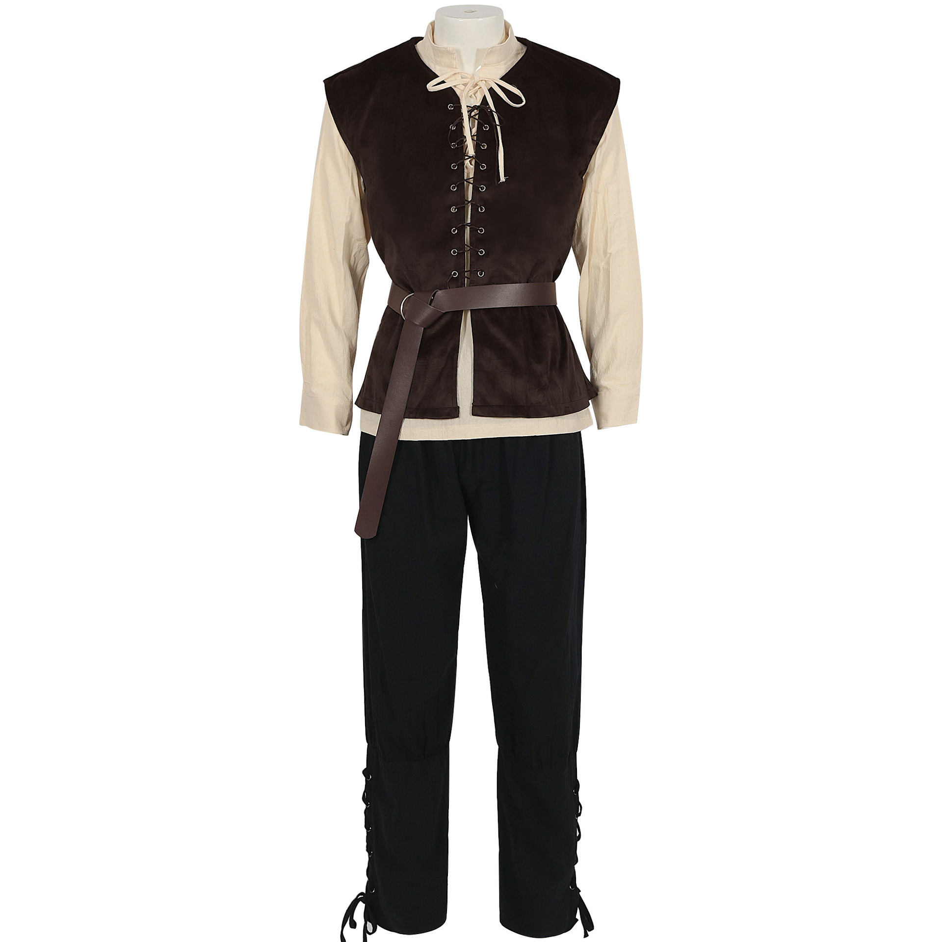 4-teiliges Halloween-Renaissan – Mens Fashion Vest Bewertung und Preis