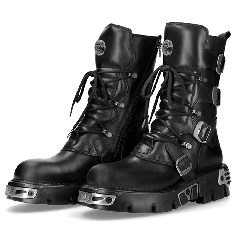 Männer Luxusmode Punk Gothic h – Men'S Fashion Footwear Bewertung und Preis