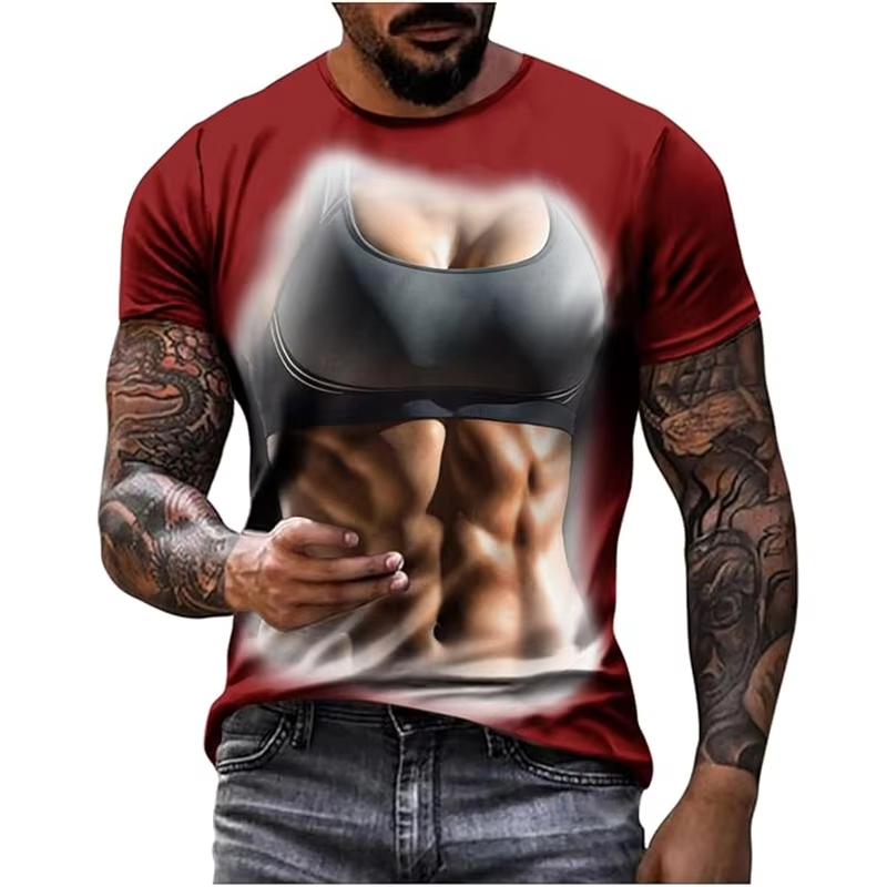Neues Lustiges Muskel-Muster 3 – Muscle Tee Workout Bewertung und Preis