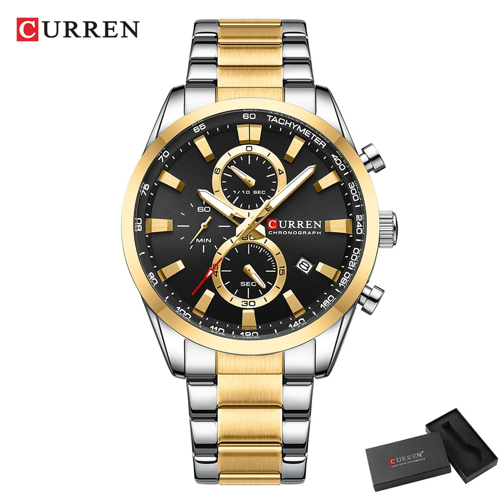 CURREN Casual Quarz Chrono Spo – Mens Fashion Watch Bewertung und Preis