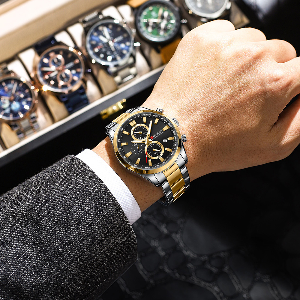 CURREN Casual Quarz Chrono Spo – Mens Fashion Watch Bewertung und Preis