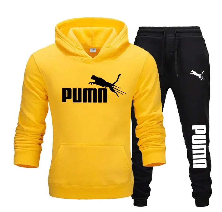 Neues Herren-Set aus Kapuzenpu – Men'S Winter Fashion Bewertung und Preis