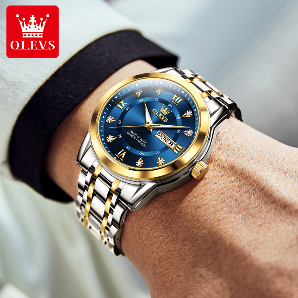 OLEVS Marke Mode herren uhren  – Mens Fashion Watch Bewertung und Preis