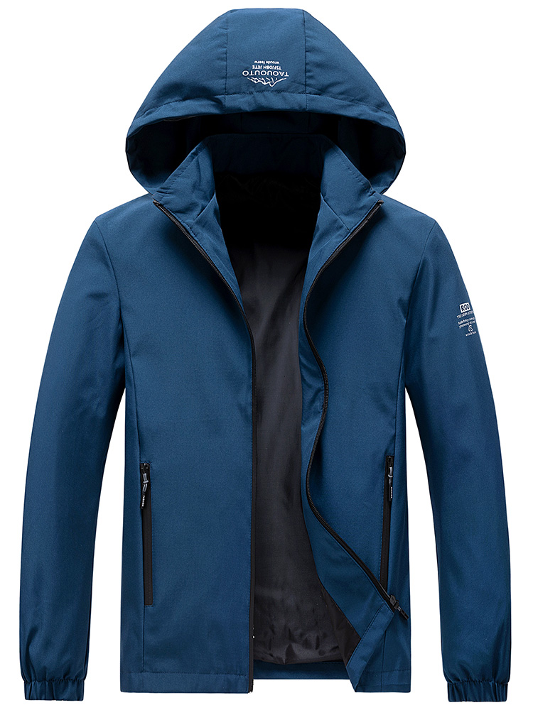 Herren Windbreaker-Jacke mit K – Windbreaker Men Zip Bewertung und Preis