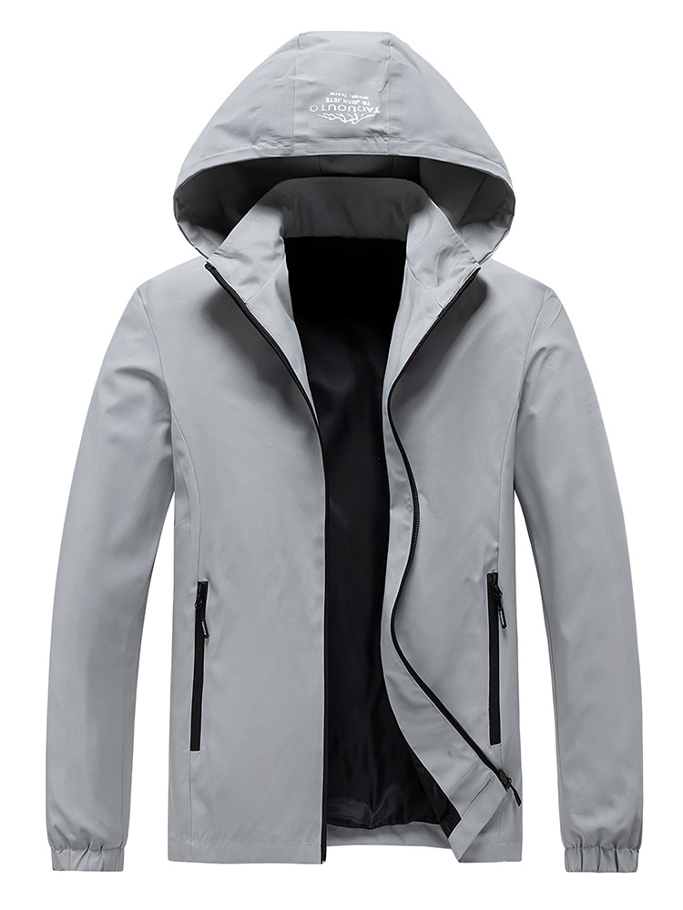 Herren Windbreaker-Jacke mit K – Windbreaker Men Zip Bewertung und Preis