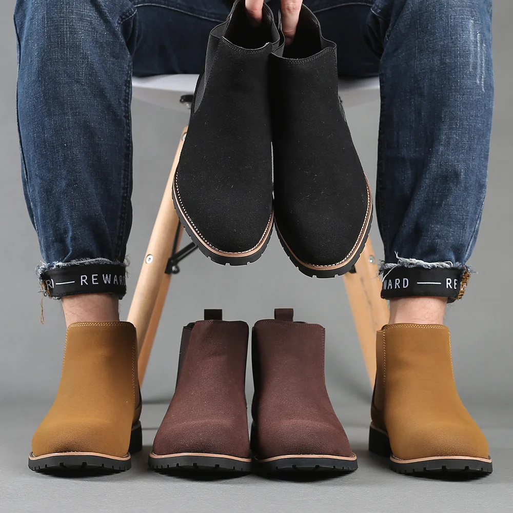Herren-Stiefeletten, britische – Chelsea Boots Men Bewertung und Preis