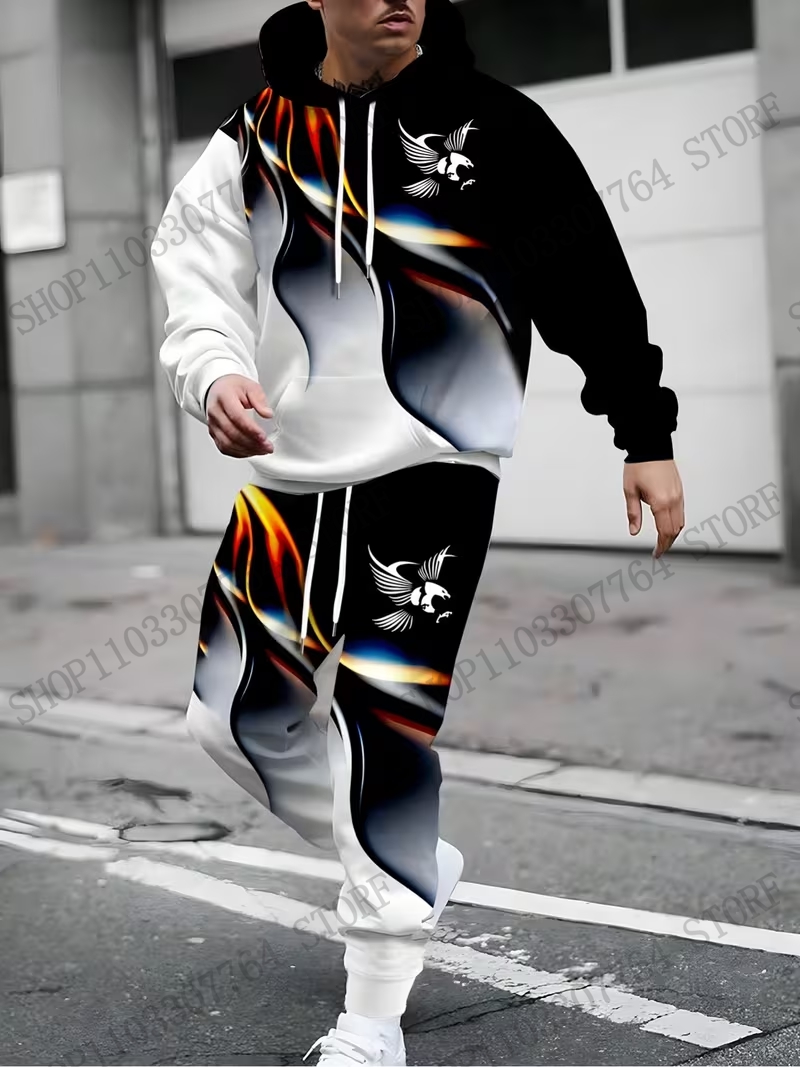 Herbst-Winter-Hoodie-Hosen-Set – Men'S Winter Fashion Bewertung und Preis