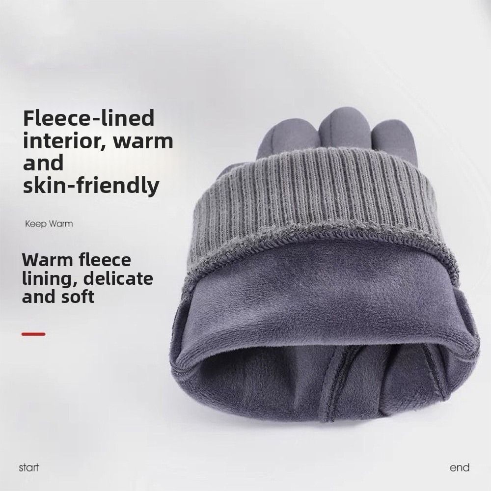 Fahrhandschuhe, Fleece-Futter, – Driving Gloves Leather Bewertung und Preis