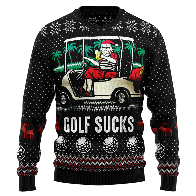 Mode Golf Grafik Hässliche Wei – Mens Xmas Fashion Bewertung und Preis