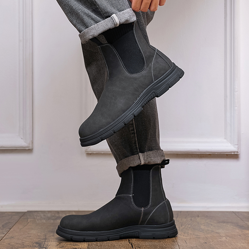 Herren High-Top-Stiefel mit di – Chelsea Boots Men Bewertung und Preis
