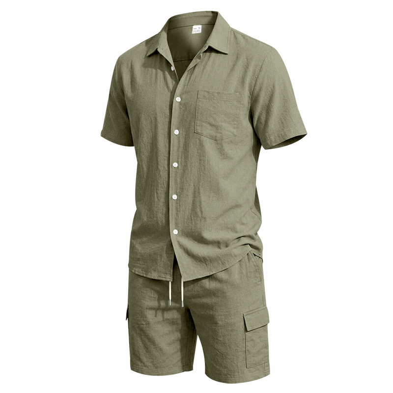 Herren Sommer Amerikanisches L – Linen Shirt Summer Bewertung und Preis